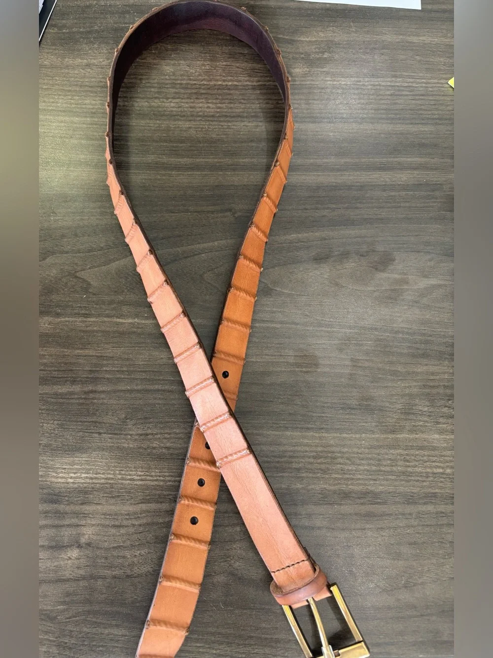 Dolce & Gabbana Leather Vintage Belt